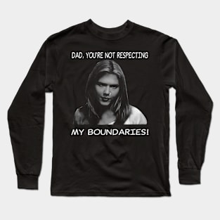 Face Off A Riveting Battle of Identities Long Sleeve T-Shirt